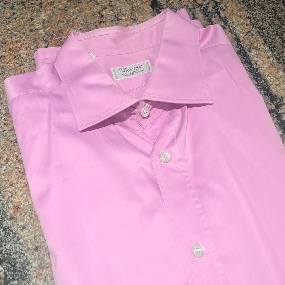 Charvet Pink Dress Shirt